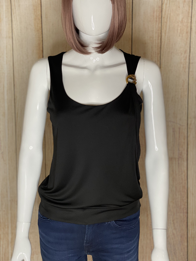 Gold Gucci Embellished Top